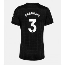 Tottenham Hotspur Radu Dragusin #3 Bortatröja Dam 2025-26 Korta ärmar